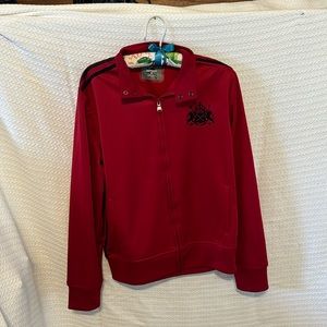 Express men’s red zip up excellent condition size medium